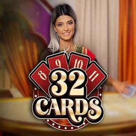 32 Cards game by Ezugi – logo hosted on NeonVegas Casino