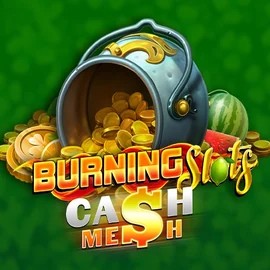 Official Slots logo: Burning Slots Cash Mesh by BF Games at NeonVegas Casino