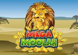 Mega Moolah slot logo – Slots by Games Global at NeonVegas Casino