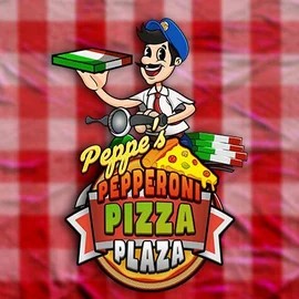 Peppe’s Pepperoni Pizza Plaza logo – Slots by Pragmatic Play at NeonVegas Casino