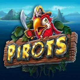 Pirots online game logo by ELK Studios on neonvegascasino.com.pl