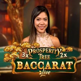 Live Casino logo of Prosperity Tree Baccarat from Evolution at NeonVegas Casino