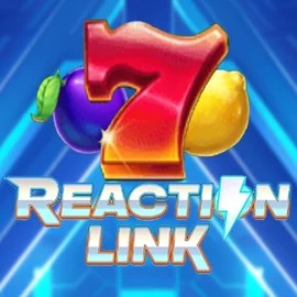 Reaction Link slot logo by Playtech at NeonVegas Casino