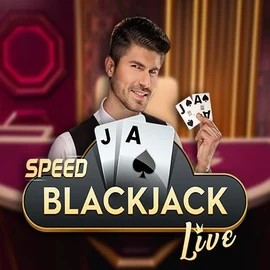 Speed Blackjack slot logo by Pragmatic Play at NeonVegas Casino